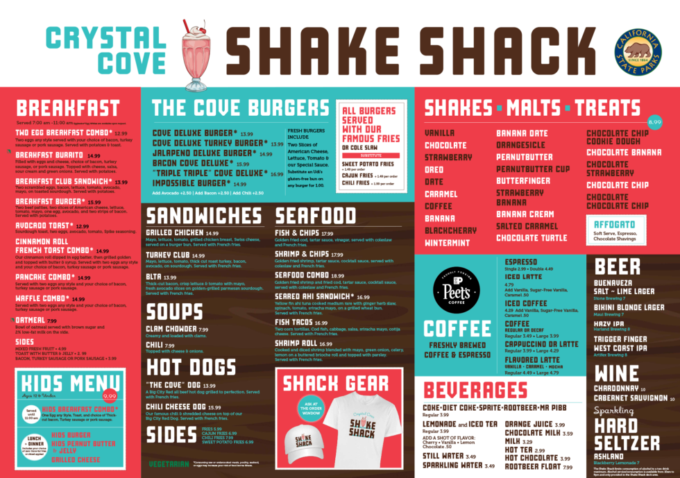 Crystal Cove Shake Shack